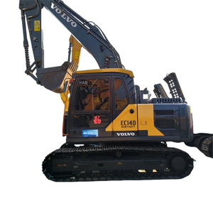 สวีเดนวอลโว่เครื่องขุดใช้ EC140DL ec140 14ton EPA CE 140BLC เครื่องขุดมือสองสภาพอากาศ - Product Image 1