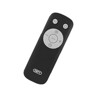 Télécommande universelle Hostrong Factory OEM ODM à 7 touches, adaptée aux ventilateurs sans pales et aux purificateurs noirs, prise en charge de la personnalisation