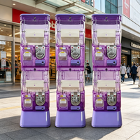 Distributeur automatique de capsules japonais, machine à monnayeur de jouets Gacha Tomy translucides et enchanteurs