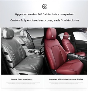 Fundas de asiento de cuero transpirable de siete plazas para coche Toyota Verso/Prius/Alphard/Noah/<span class=keywords><strong>Senara</strong></span> - Product Image 5