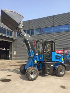 รถตัก912ไฟฟ้าขนาดเล็กแบบกระชับพร้อมช้อนปรับระดับ - Product Image 4