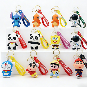 Großhandel: Individueller 3D-Cartoon-PVC-Schlüsselanhänger, Epoxy-Soft-Gummi-Taschen-/Auto-Anhänger für Greifautomaten, Werbegeschenk - Product Image 1