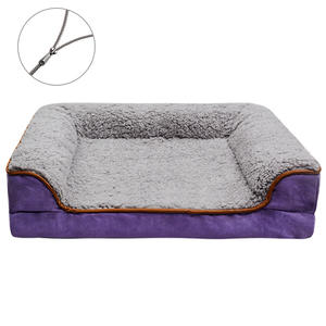 Büyük ve Küçük Köpekler ve Kediler için Fermuarlı Kumaş Dikdörtgen Evcil Hayvan Kanepe Yatağı Toptan Evcil Hayvan Malzemeleri - Product Image 6