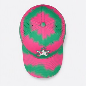 Wholesale T&L Custom Logo <b>Waterproof</b> 5-Panel Sports <b>Cap</b> with Tie-Dye Camouflage Pattern for Unisex Adults-Performance Use - Product Image 6