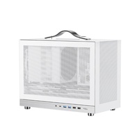 FlashScale G300 Metal Full Tower Case for MicroATX Desktop Computers with Side Panel Window