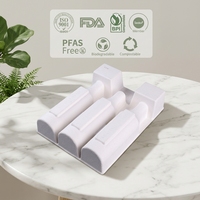 Baki Kemasan Pulp Cetak Tahan Air Grosir, Sisipan Pulp Kertas Biodegradable Kustom, Dapat Didaur Ulang, Dapat Dikomposkan, untuk Krim Wajah Blush