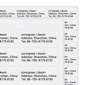 Hot Selling Self Adhesive High Smoothness A4 Size High Roll Glossy Paper Inkjet Laser Labels bar Code Label for <b>Printer</b> - Product Image 5