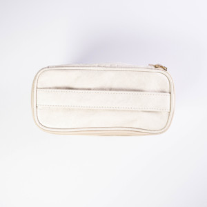 Recycled Tyvek Cosmetic Bag with Zipper Closure Durable Fashion <b>Makeup</b> Storage & Pencil <b>Case</b> for Girls (Customizable) - Product Image 4