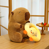 Haute qualité mignon été Style Capybara peluche Capibala poupée cadeau pour enfants rempli de coton PP pour griffe Machine