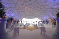 Tentes populaires de dôme de prix usine de résistance UV imperméable de tente de dôme d'événement plus grand pour l'exposition de partie d'hôtel