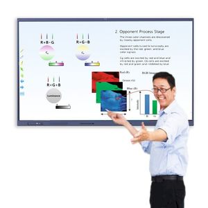 Quality 4K Interactive Smart Display <b>Panel</b> 65 Inch LCD Touch <b>Mirror</b> Classroom Interactive Whiteboard Android 14.0 OS 20-40 Touch - Product Image 1
