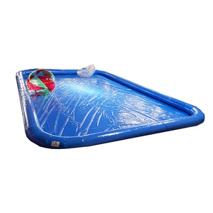 Grande <span class=keywords><strong>piscine</strong></span> gonflable pour chiens, usage intérieur/extérieur, 7 mm d'épaisseur, résistante aux UV, en PVC, pour chiots et enfants - Product Image 4