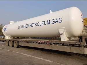Semi-<span class=keywords><strong>remorque</strong></span> porte-voitures avec réservoir de stockage GPL en acier de 60 m pour gaz spéciaux, pour utilisation sur camion-<span class=keywords><strong>remorque</strong></span>, vendue par des fabricants chinois - Product Image 4