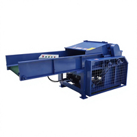 Machine à ouvrir les déchets de tissu polaire corail, ouvre-fibres de coton 300 kg/h pour le recyclage des déchets textiles et des rebuts de tissu polaire corail