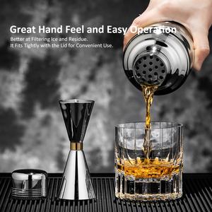 <span class=keywords><strong>Baron</strong></span> Cocktail Shaker 304 Acier Inoxydable Trois Sections Shaker Bar Cocktail Mélange Outil Cocktail Shaker - Product Image 3