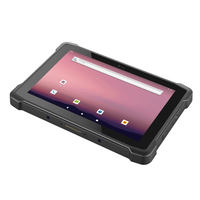 Tablet Android 14 Tangguh MTK T11X 700 Nits Cerah Pemindai Barcode NFC IP65 Tahan Air Baterai 8000mAh Wi-Fi Industri Luar Ruangan