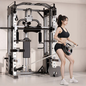 Stazione Multifunzionale per Allenamento di Forza, Attrezzo Fitness Unisex Tutto-in-Uno per Palestra Domestica - Product Image 1