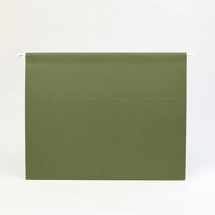 Tamanho carta papel suspensão arquivo pasta pendurada Pasta arquivamento Armário Suspensão Arquivos Verde 25 Pack