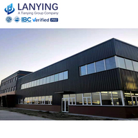 Almacén con Estructura de Acero Personalizable, Estructura de Acero de 2000 Metros Cuadrados, Almacén Prefabricado Asequible con Ventana de Marco de Aluminio