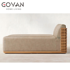 Crafted Teak Lounger with Multi-Position <strong>for</strong> Plunge Poolside, <strong>Conservatory</strong> Sun Trap &amp; Loggia - Product Image 2