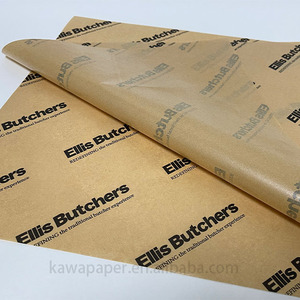 Papier Kraft PE personnalisé pour emballages alimentaires, papier pour hamburgers et sandwichs, papier de cuisine, papier absorbant l'huile pour la friture - Product Image 4