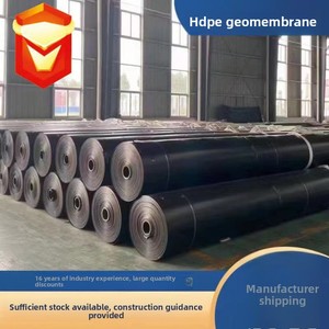 Geomembrana de Polietileno HDPE DaringFish de 1.0 mm, Impermeable y Anti-Infiltraciones, para Cubrir Vertederos y Sitios de Entierro - Product Image 5