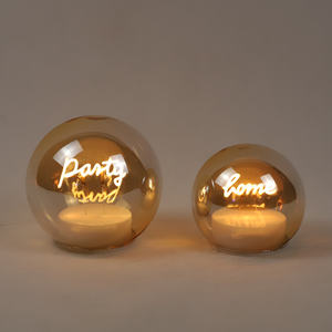 LED Glaskugel Dekoration Weihnachts baum innerhalb Globus Weihnachten Neuheit Kugeln - Product Image 6