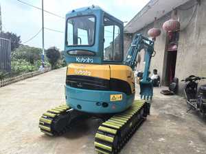 รถขุดขนาดเล็ก Kubota U25 มือสอง 2 ตัน ได้รับการรับรองมาตรฐาน CE จากเยอรมนี พร้อมบุ้งกี๋ รถขุดตีนตะขาบ เครื่องยนต์ ปั๊มหลัก ผลิตในญี่ปุ่น - Product Image 2