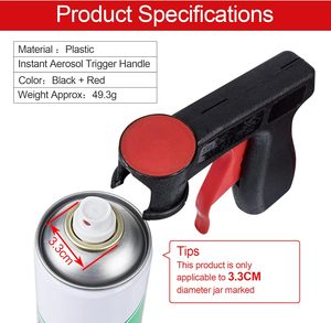 <span class=keywords><strong>Pistola</strong></span> pulverizadora universal con gatillo, pulverizador <span class=keywords><strong>de</strong></span> aerosol reutilizable, artículo promocional creativo para seminarios <span class=keywords><strong>de</strong></span> la industria <span class=keywords><strong>de</strong></span> la pintura - Product Image 2