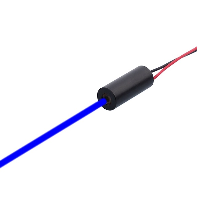 Compact Mini 8mm 450nm 50mw Blue Dot Laser High-quality High- and Low-temperature Industrial Laser Diode Module for Positioning