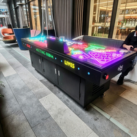 Table de beer pong robuste avec compartiment à glace pour bars et fêtes