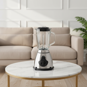 Mixeur alimentaire professionnel compact à faible consommation d'énergie, pour usage commercial et domestique, lames en acier inoxydable, 2 vitesses, pot en verre HF-Y66P - Product Image 3