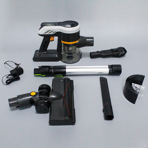 Handheld Vacuum Cleaner With Led Lights Rechargeable <b>Battery</b> Operated Portable Dust Bin <b>Flat</b> Nozzle - Product Image 2