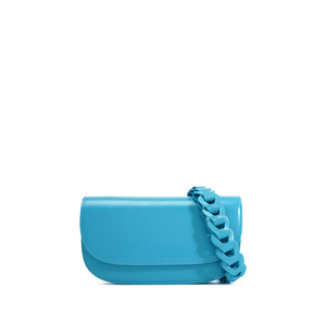Sac à main élégant pour filles au design simple, en cuir souple, couleur unie, bandoulière sous le bras, fermeture à boucle, capacité de 2 à 2,9 L - Product Image 4