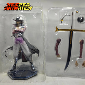 HESPER 23cm Figurine de collection <span class=keywords><strong>Dracule</strong></span> <span class=keywords><strong>Mihawk</strong></span> avec 2 têtes, modèle de poupée PVC, figurine d'anime, jouets - Product Image 3