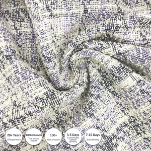 Venta Directa <span class=keywords><strong>de</strong></span> Fábrica 2024 Telas <span class=keywords><strong>de</strong></span> Otoño Invierno Estilo Chanel Tejido <span class=keywords><strong>de</strong></span> Tweed <span class=keywords><strong>de</strong></span> Punto para Abrigos y Maletas - Product Image 3