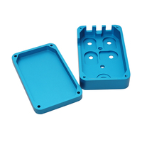 Boîtier d'amplificateur audio DIY étanche en aluminium usiné CNC pour effets de compression de guitare électrique