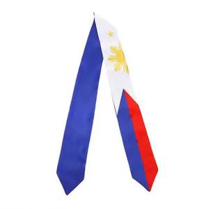 Étoles de ruban de graduation mexicaine de drapeau de pays de mode d'impression de logo de conception personnalisée - Product Image 3