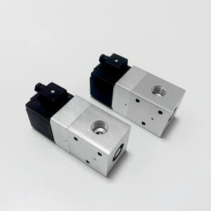 Válvula de Botella de Alta Presión de 3 Vías HT23JD-15 de Gran Flujo, Plateada, 4.0Mpa, Aire, 12v 24v 220v, Personalización de Fábrica, 1/<span class=keywords><strong>2</strong></span> - Product Image 3