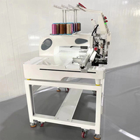Machine à broder automatique, machine à broder informatisée professionnelle pour la couture plate et de casquettes