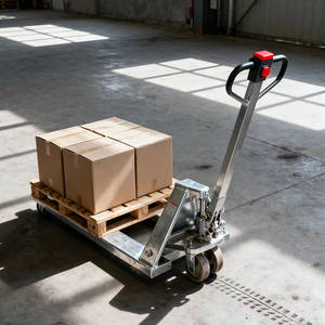 Venta al por mayor, 1000kg, 1,5 T, 2 toneladas, 3m, Palé portátil, carretilla elevadora Manual de carga automática, semieléctrico apilador de mano, recuperador - Product Image 2