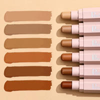 Fond de Teint Crème Vegan Haute Qualité, Couvrance Totale, Imperméable, Contrôle du Sébum, Longue Tenue, Éclaircissant, Protection Solaire, Marque Privée