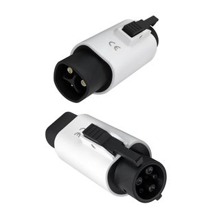 หัวต่อเครื่องชาร์จ48Amp EV สำหรับ J1772อะแดปเตอร์ EV สำหรับเครื่องชาร์จเทสลาฟ - Product Image 1