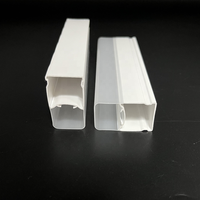 Diffuseur de tube LED en acrylique PC, couvercle de lampe à bande rectangulaire intégré, taille personnalisée, haute transmission, OEM