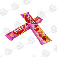Vente en gros de délicieux rouleaux de lait d'avoine halal gaufrettes soufflées saveur fraise biscuits remplissage lait confiture bâton fibre boîtes en vrac emballage