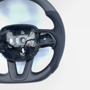 Volante Sportivo in Fibra di Carbonio Opaca Personalizzato Eccellente per Dodge Challenger 2015+ - Product Image 2