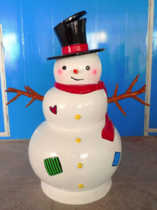 Figures géantes en fibre <span class=keywords><strong>de</strong></span> verre <span class=keywords><strong>Bonhomme</strong></span> <span class=keywords><strong>de</strong></span> <span class=keywords><strong>neige</strong></span> Décoration extérieure Ornements <span class=keywords><strong>de</strong></span> Noël Cadeaux Décorations Grand <span class=keywords><strong>bonhomme</strong></span> <span class=keywords><strong>de</strong></span> <span class=keywords><strong>neige</strong></span> <span class=keywords><strong>de</strong></span> Noël pour les festivals - Product Image 3