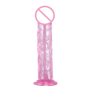 Grand Jouet Sexuel Féminin d'Adulte en Cristal Coloré, Pénis de Simulation Libre en Forme d'Œuf - Product Image 6