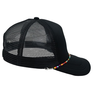 Casquette Trucker Vintage Personnalisée avec Logo, Casquette Trucker 5 Panneaux en Maille, Casquette Trucker Adulte Streetwear à Fermeture Snapback pour l'Extérieur - Product Image 4