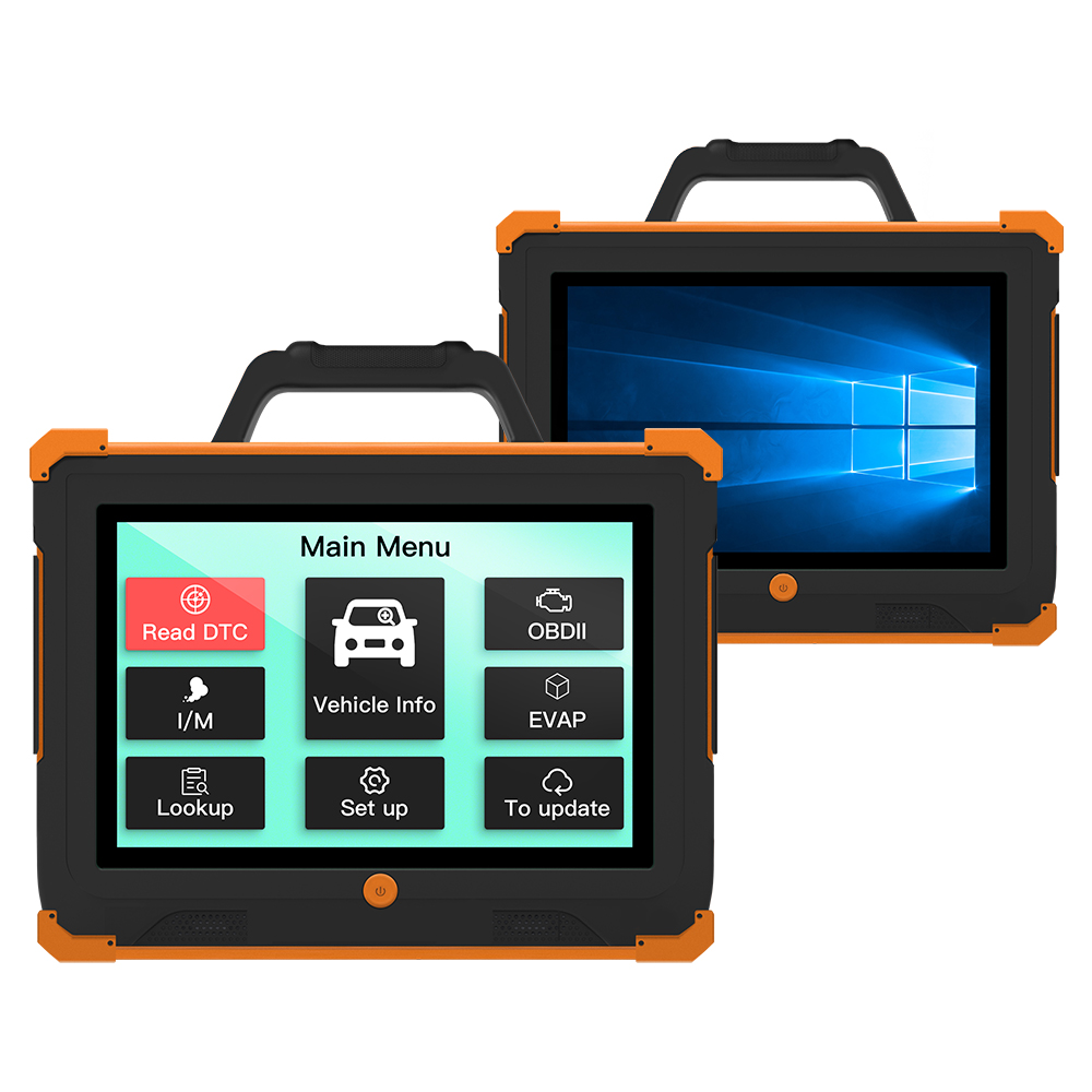 autoreparaturwerkstatt on-board-diagnose tablet maßgeschneidert odm 10 zoll android tablet fenster 800*1280 batterie entferntes auto-tablet pc